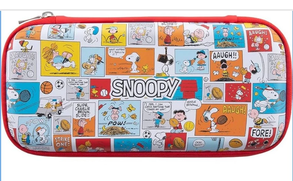 Snoopy pouch case cover for Nintendo SWITCH / SWITCH OLED Multicolor New Japan - Image 1 of 4