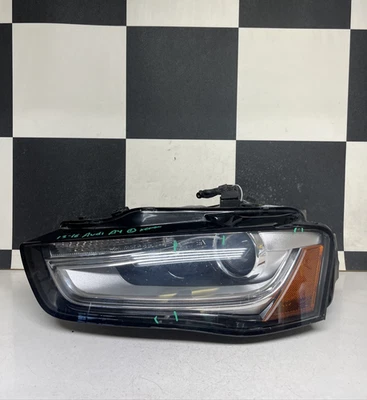 2013 2014 2015 2016 Audi A4 Left Xenon Headlight Used Oem 8K0 941 005 E - Image 1 of 4