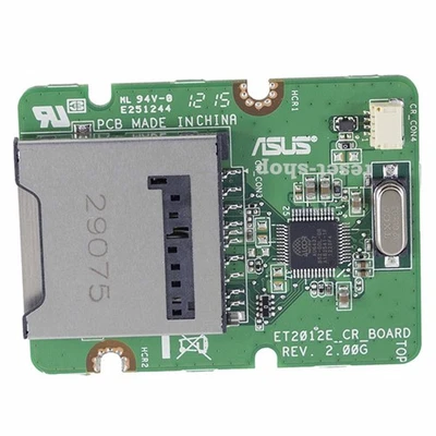 Asus ET2012 Player SD Card Module Et2012e_ Cr _ Board with Cable 1414-070K0A2 - Image 1 of 2