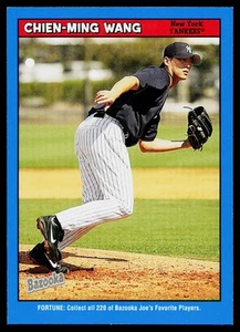 2006 Bazooka Blue Fortune Chien-Ming Wang #79 New York Yankees *EX* - Picture 1 of 2