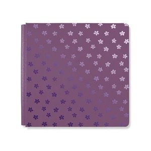 Creative Memories 12x12 Springtime Soiree Royal lila Schimmer foliert Album Cov - Bild 1 von 4