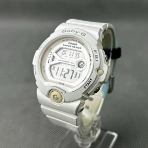 Casio Baby-G 3408 BG-6903 Damen Digitaluhr Weiß Alarm Hintergrundbeleuchtung Neue Batterie - Bild 1 von 15