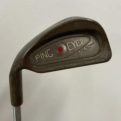 Vintage PING Eye 2 Beryllium Copper 3 Iron Left-Handed LH red dot BeCu USA - Image 1 of 4