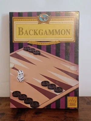 Backgammon Classic, King Traditional Collection New Sealed - Image 1 of 4