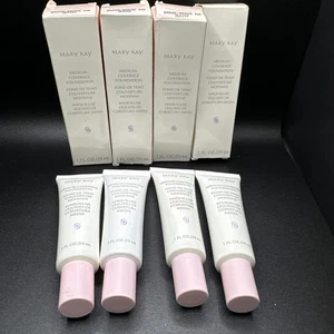 4x Mary Kay Medium Coverage Liquid Foundation BRONZE 808 Pink Cap 364300 NIB - Picture 1 of 5
