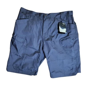 Pantalones Cortos de Carga para Hombre Equipo al Aire Libre Talla 3XL Gris Carbón Mezcla de Algodón Ripstop - Imagen 1 de 4