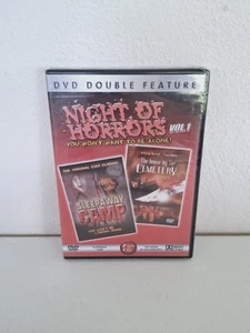 Night of Horrors Volume 1 - Sleepaway Camp/ The House by the Cemetery (DVD,... - Imagen 1 de 3