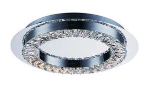 Polished Chrome LED Flush Mount from the Charm Collection - Picture 1 of 1