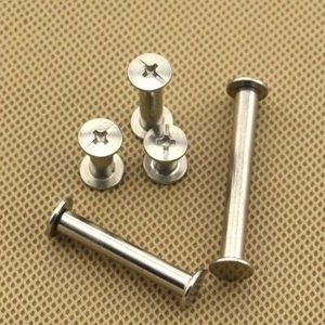 M5 Binding Screws Posts Album docking screw Rivet Book Scrapbooking - Picture 1 of 4