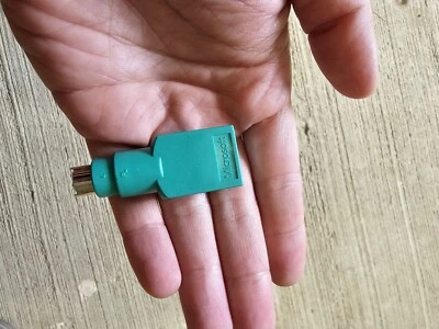 Microsoft USB Female to PS2 PS/2 Male Port Converter / Adapter / Adaptor - Image 1 of 3