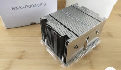 SUPERMICRO SNK-P0048PS 2U Passive CPU Heatsink for LGA2011 - Image 1 of 3