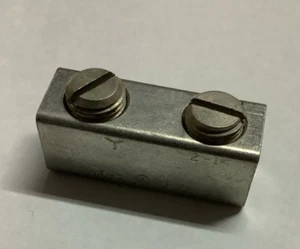 BLOQUE EMPALMADOR/REDUCTOR ALUMINIO DOS TORNILLOS - Imagen 1 de 3