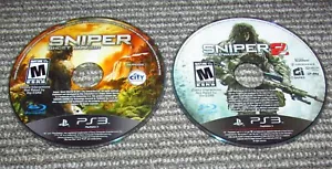 Sniper Ghost Warrior 1 & 2 (Games Only) Playstation 3 Fast Shipping - Picture 1 of 1