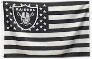 Raiders FLAG 3X5 Las Vegas Banner American Football New Fast USA Shipping
