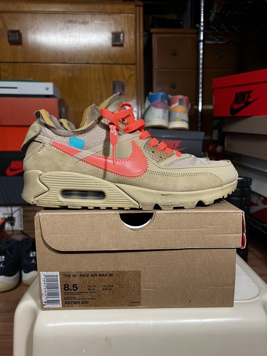 Nike Air Max 90 x OFF-WHITE Desert Ore 2019 for Sale Nike Air Max 90 x OFF-WHITE Desert Ore 2019 for Sale
