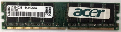 256MB DDR Deksptop RAM Memory PC-2100 DDR266 266Mhz - Image 1 of 2