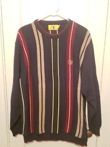 Duck Head Pullover mens sweater adult XL Crew neck cable knit Green, Blue, Red