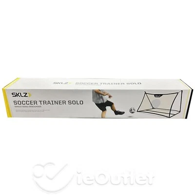 Novo na caixa SKLZ Soccer Trainer Solo 5' x 3' bola lateral única rede de treinamento rebounder - Imagem 1 de 2