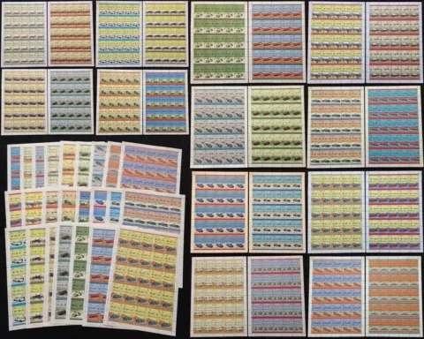 ST VINCENT Cars Automobiles Sheets MNH x 24(1200 Stamps) BLK11 Cover
