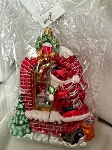 Retired Christopher Radko Orn New w/TAG Claus Encounters 1011000 (1276) - Picture 1 of 3