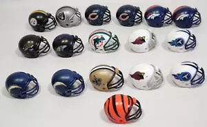 Lot 17 Vintage NFL Mini Kaugummiautomat Football Helme mehrere Duplikate - Bild 1 von 6