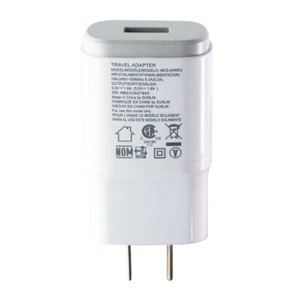 LG (5V/1.8A) Travel Adapter Single USB Wall Charger - White (MCS-04WR2) - Picture 1 of 1