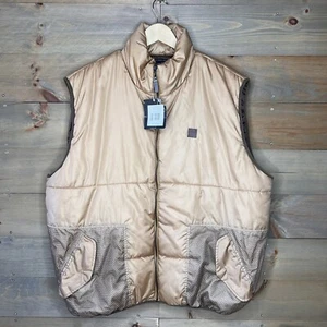 NWT Vintage Marithe Francois Girbaud Puffer Vest Milford Pockets Men's Size XXL - Picture 1 of 12