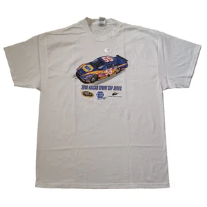 Nascar Sprint Cup Series T Shirt Mens XL White NAPA 2008 Short Sleeve NWOT - Picture 1 of 17
