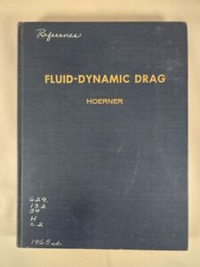 Fluid-Dynamic Drag By Sighard F. Hoerner 1965 HC ~ Aerodynamic & Hydronamic...