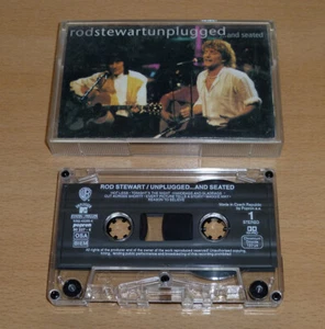 Rod Stewart 📼 Unplugged and Seated - Rare 1993 Czech Popron Tape K7 Cassette - Picture 1 of 4