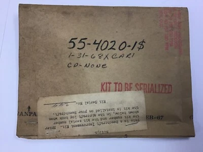 Beechcraft Aircraft Aviación General Elevador Trim Tab Comm Kit 55-4020-1S Foto 1 de 2