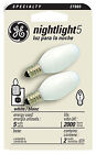 Night Light Bulbs, White, 2-Pk. 27980