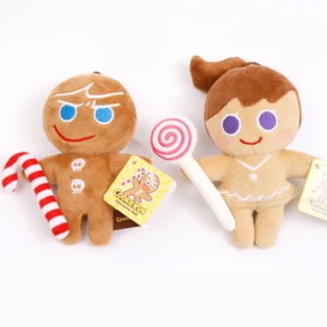 Cookie Run Kingdom Gingerbrave Keyring Keychain Official Plush Korean Stuff - Picture 1 of 8