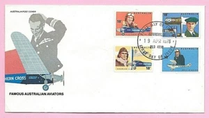 AUSTRALIA 1978 FDC - FAMOUS AUSTRALIAN AVIATORS - Fdi TOWNSVILLE. QLD - Picture 1 of 1