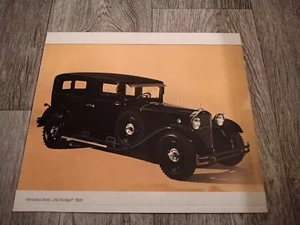 Mercedes-Benz 260 Stuttgart 1928 color 12"" x 10"" foto ~ folleto relacionado - Imagen 1 de 2