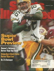 GREEN BAY PACKERS ANTONIO FREEMAN 1998 SPORTS ILLUSTRATED FAVRE DENVER BRONCOS - Picture 1 of 1