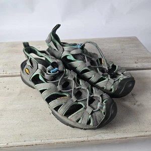 Sandalias impermeables Keen Whisper grises para mujer talla 7,5 senderismo - Imagen 1 de 8