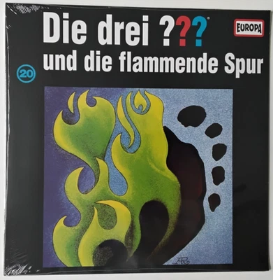 Die Drei Fragezeichen - und die flammende Spur Picture Vinyl LP NEU - Bild 1 von 2