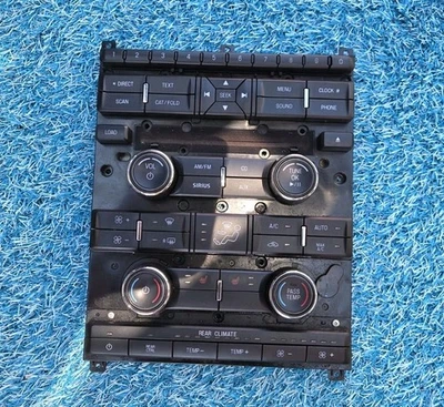 09-12 FORD FLEX RADIO CONTROL FRONTAL DOBLE ZONA AC AA8T-18A802-CB OEM Foto 1 de 4