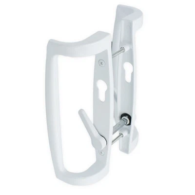 uPVC Fuhr Sliding Patio Door D Handle 90pz Inline Lever Pair Set Ellbee Caravan  - Image 1 of 4
