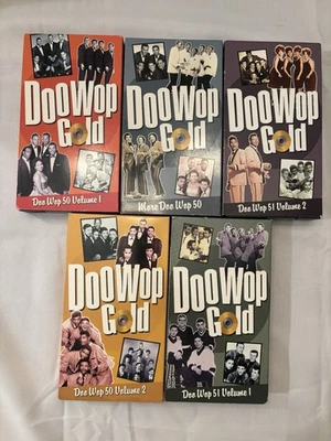 Doo Wop Gold 5 VHS Video Lot Time-Life  Foto 1 de 4