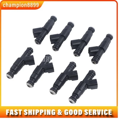 8 Fuel Injectors For Jeep Grand Cherokee Dodge Ram 1500 Pickup 4.7L 2002 - Image 1 of 4