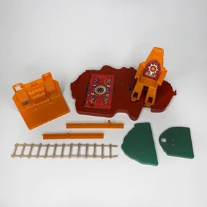 Vintage 1981 MOTU He-Man Castle Grayskull Floor Throne Trap Door Platform Parts - Picture 1 of 6