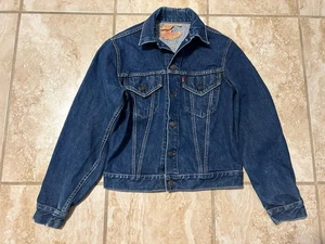 Levis Vintage 557 XX Big E Trucker Jacket Type 3 O Stamp Early 1960s 2 60s Rare - Bild 1 von 13
