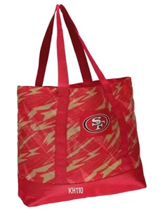 San Francisco 49ers NFL Shatter Print Tote Bag - Picture 1 of 5