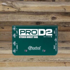 Open Box Radial Engineering ProD2 2-Channel Passive Instrument Direct Box - Picture 1 of 3