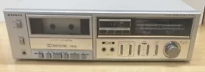 Sanyo RD S35 Stereo Single Cassette Tape Deck Player Tested Made in Japan *READ* - Picture 1 of 10