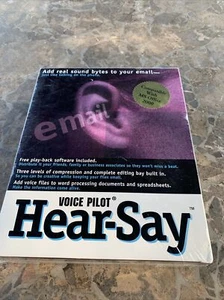 Voice Pilot Hear-Say PC CD Software New Sealed - Picture 1 of 2