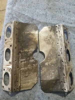 BMW 330XI 2001-2006 E46 5 velocidades AWD OEM COLECTOR DE ESCAPE JUNTA ESCUDO #272CN Foto 1 de 2