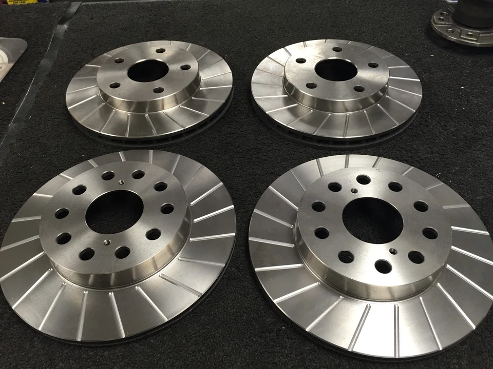 PER TOYOTA MR2 MK2 REV 2 3 92-2000 DISCO FRENO ANTERIORE POSTERIORE PERFORMANCE SCANALATO - Immagine 1 di 1